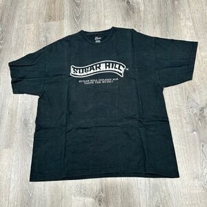 Sugar Hill Golden Ale Taste the Music TShirt Mens XL Black Music Festival TShirt